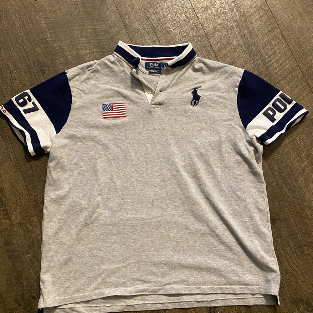 Polo Ralph Lauren 1967 Custom Slim Fit Polo Shirt XL